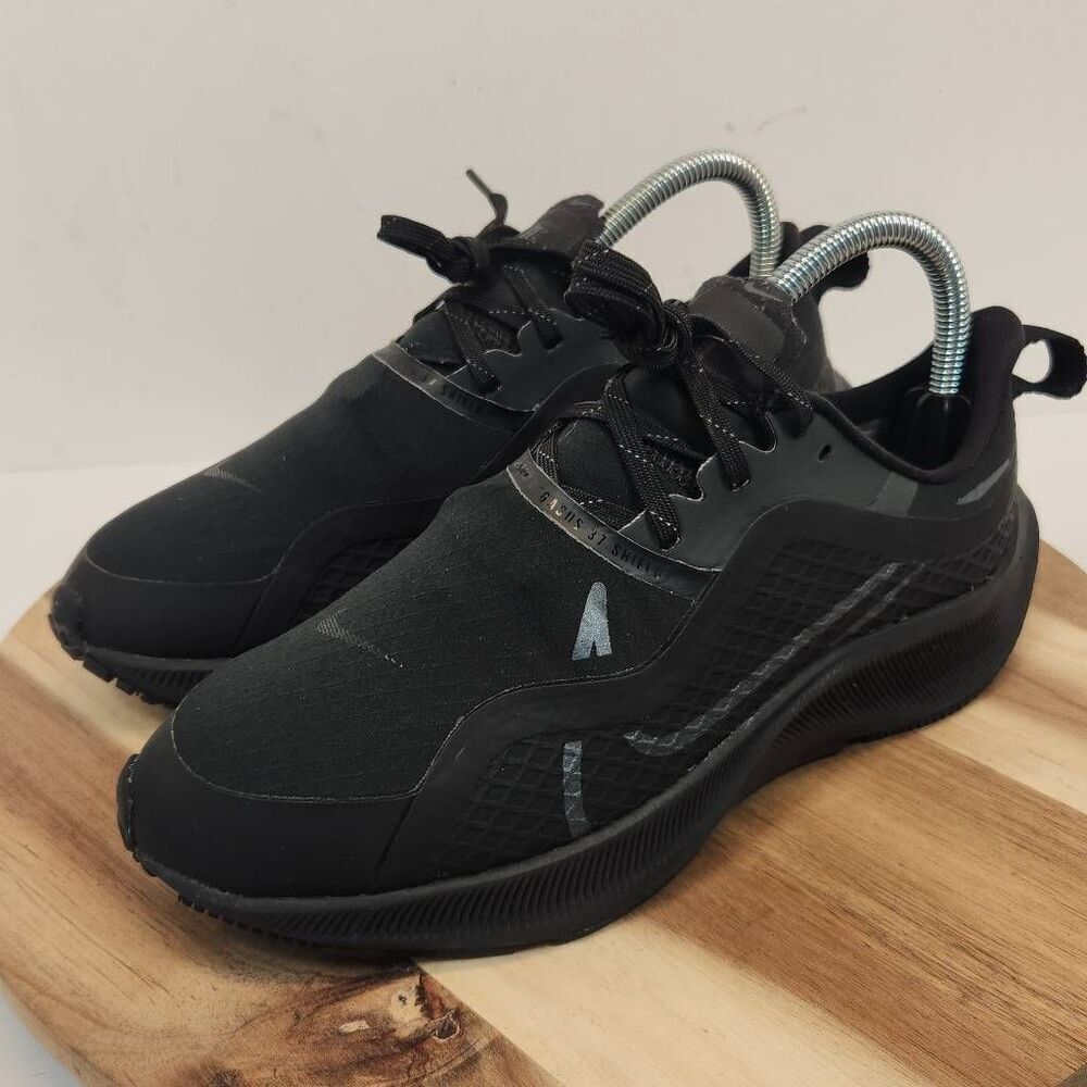 Nike Zoom Pegasus 37 Shield Running shoes Women's Size 7 Black - Picture 6 of 12